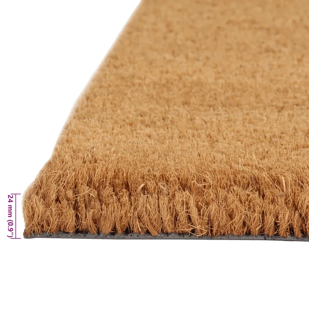 Zerbini 2 pz | Tappetino Naturale 40x60 cm in Fibra di Cocco