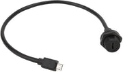 Cavo USB acqua resistente - connessione USB - adatto per dispositivi outdoor - 0,3 m - E10MC-TF-F/MC-A-M - compatibile con lampade