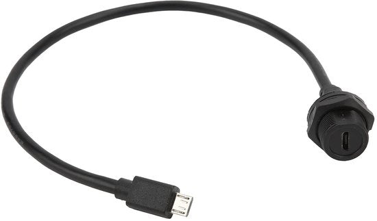 Cavo USB acqua resistente - connessione USB - adatto per dispositivi outdoor - 0,3 m - E10MC-TF-F/MC-A-M - compatibile con lampade