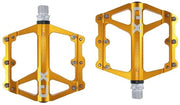 Pedali per Bicicletta Antiscivolo - Lega di Alluminio Leggera - Pedali Leggeri - Asse in Acciaio Cr-Mo - Adatto per MTB/BMX/Racerciclo - 340 g per Paio - Accessori per Bicicletta