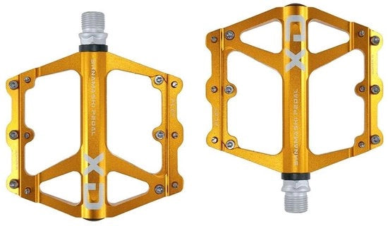 Pedali per Bicicletta Antiscivolo - Lega di Alluminio Leggera - Pedali Leggeri - Asse in Acciaio Cr-Mo - Adatto per MTB/BMX/Racerciclo - 340 g per Paio - Accessori per Bicicletta