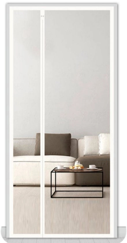 Deurgordijn magnetico - 110*210cm - Antizanzare - Senza perforazione necessaria - Adatto per porte in legno, ferro, marmo, acciaio inox, piastrelle ceramiche e altre porte in alluminio - Deurgordijn antizanzare estivo - Apertura laterale