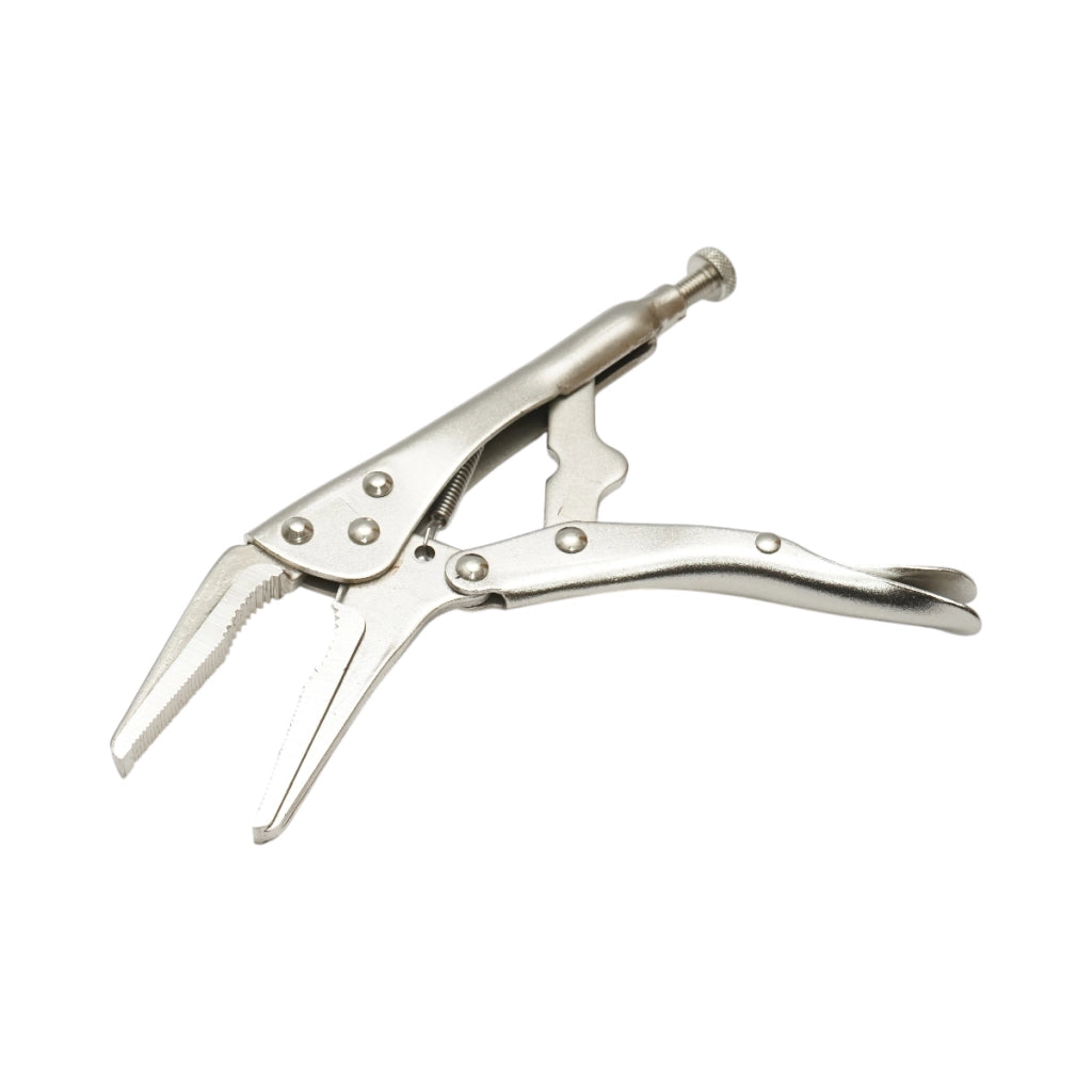 Pinza autobloccante con ganasce curve a V, 250 mm, acciaio Cr-V