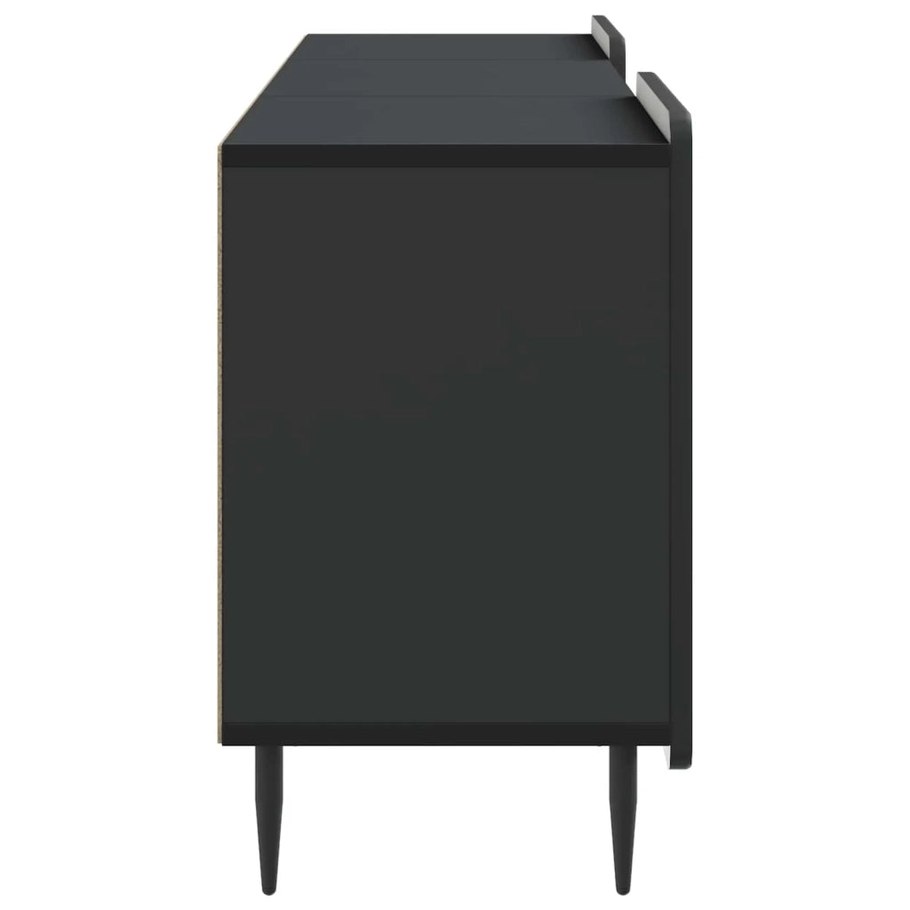 Mobile TV | Armadietto TV | Mobile Porta TV Nero 150 x 31 x 52 cm Legno ingegnerizzato