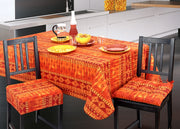 Set Cuscini Coprisedia Imbottiti Sfoderabili Modello Sequoia Made In Italy - Morbidone 4Pz - Blu