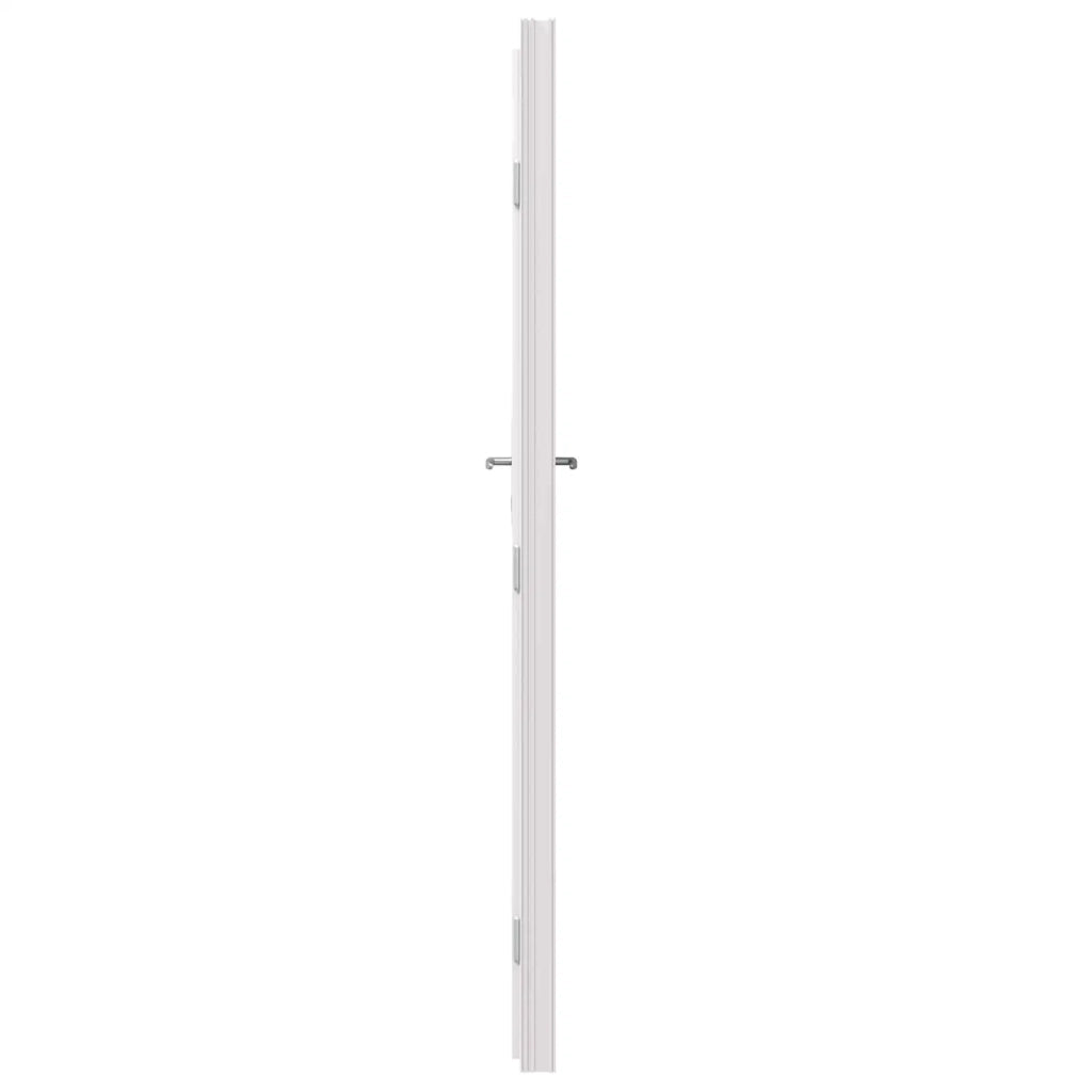 Porta d'ingresso laterale Bianco 98 x 198 cm PVC 3445757