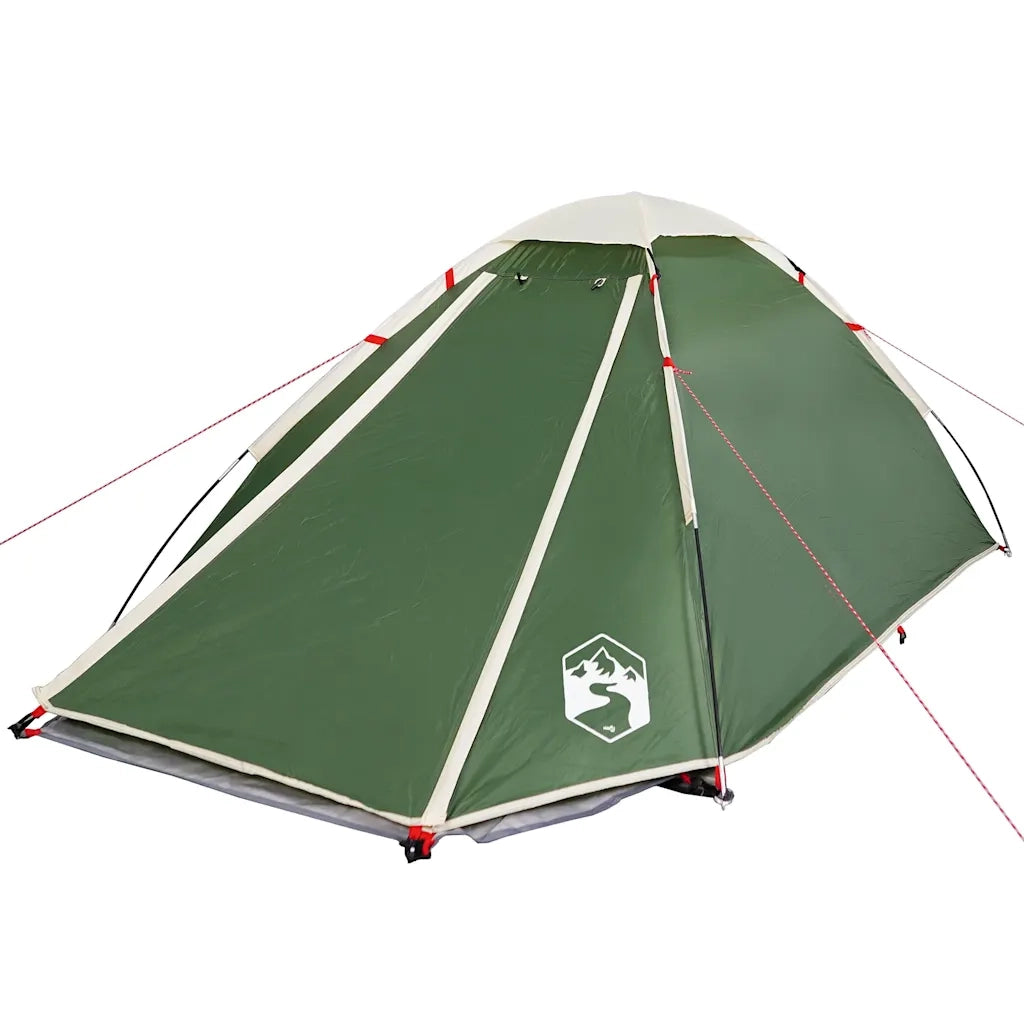 Tenda da Campeggio | Tenda Familiare a Cupola per 4 Persone Verde Impermeabile