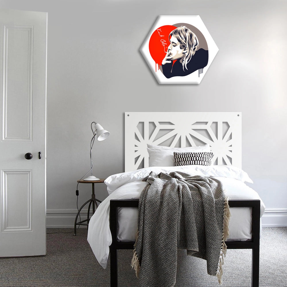 RADIANT - Pannello in PVC traforato - Parasole Misura: 98x98 cm, Colore: bianco