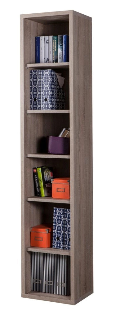 1pz disegno libreria 6 vani 36x44xh217 cm rovere cod:ferx.86365