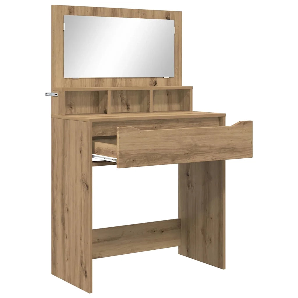 Toeletta | Tavoli da Trucco per Camera da Letto Rovere artigianale