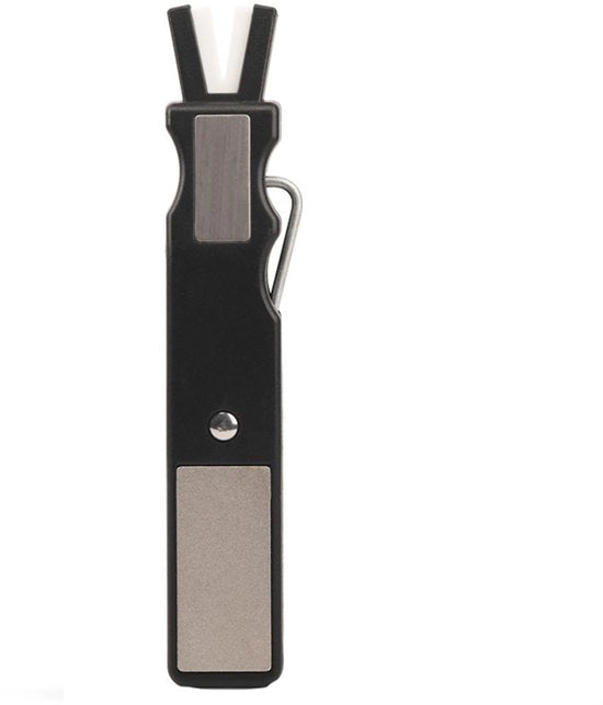 Schaats slijper messenslijper schuurmateriaal per schaats, slijpgereedschap per ijshockey, model, 1 pezzo, colore nero