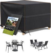 Copertore impermeabile per mobili da giardino - acqua e vento - 1 pezzo - tessuto Oxford 420D - 125 x 125 cm