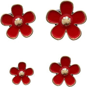 Decorazione interiore per auto con fiore - Rinfrescante - Incantevole - Rosso - Decorazione interiore per auto - Adatto a tutti i veicoli - Per donne.