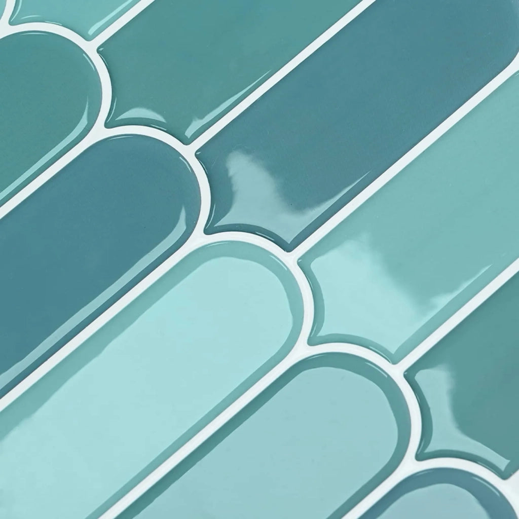Piastrella Piuma 50 pcs Blu 30 x 30 cm Poliuretano e PET 42046209