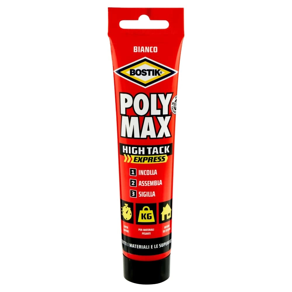 BOSTIK POLYMAX HIGH TACK EXPRESS - BIANCO GR 165- 2 pezzi