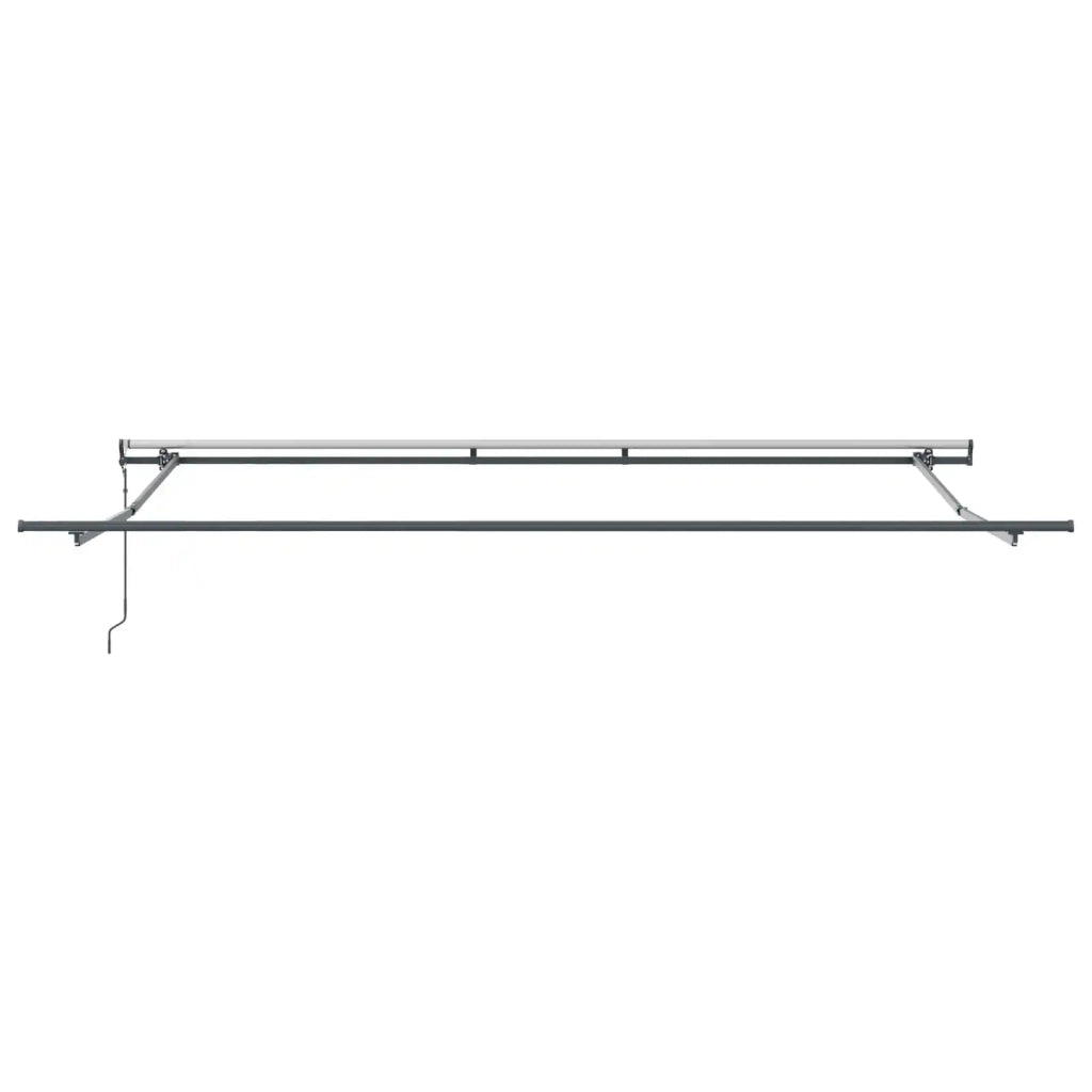 Tenda Retrattile Verde e Bianco 450 × 300 cm 3331073