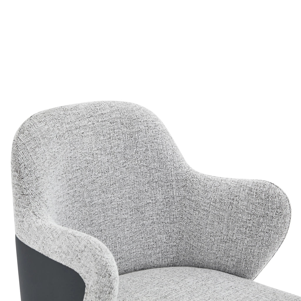 BARHOCKER regolabili girevoli Set da 2 pezzi Tessuto grigio chiaro
