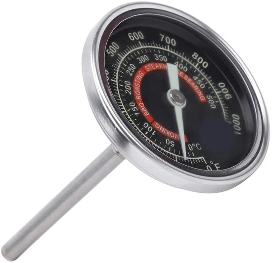 Termometro per forno da 0 a 1000°F - Termometro digitale per cucina - In rame inossidabile - Alta precisione - Duraturo - Grande vistaluce - Termometro per cucina