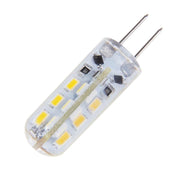 Trade Shop - 3 Lampadine Faretti 2w 24 Led G4 Attacco A Spillo Luce Bianca Fredda Calda 12v - -bianco Caldo      -