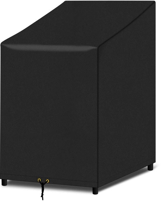 Cuscino per esterno - Impermeabile - Tessuto 420D Oxford - Nero - Protezione UV - Protezione per mobili da giardino - Adattabile