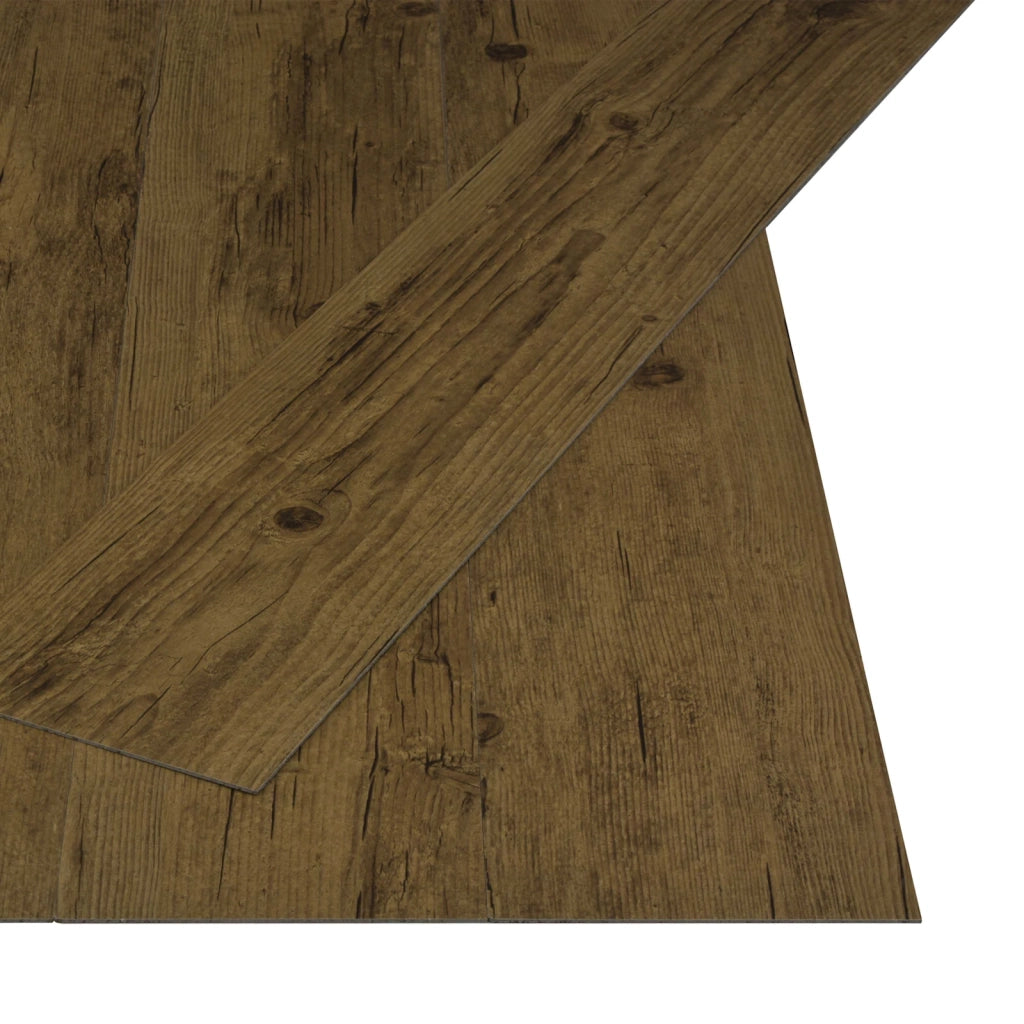 Listello per Pavimentazione Autoadesivo 32 pz Marrone Naturale CFW2072936