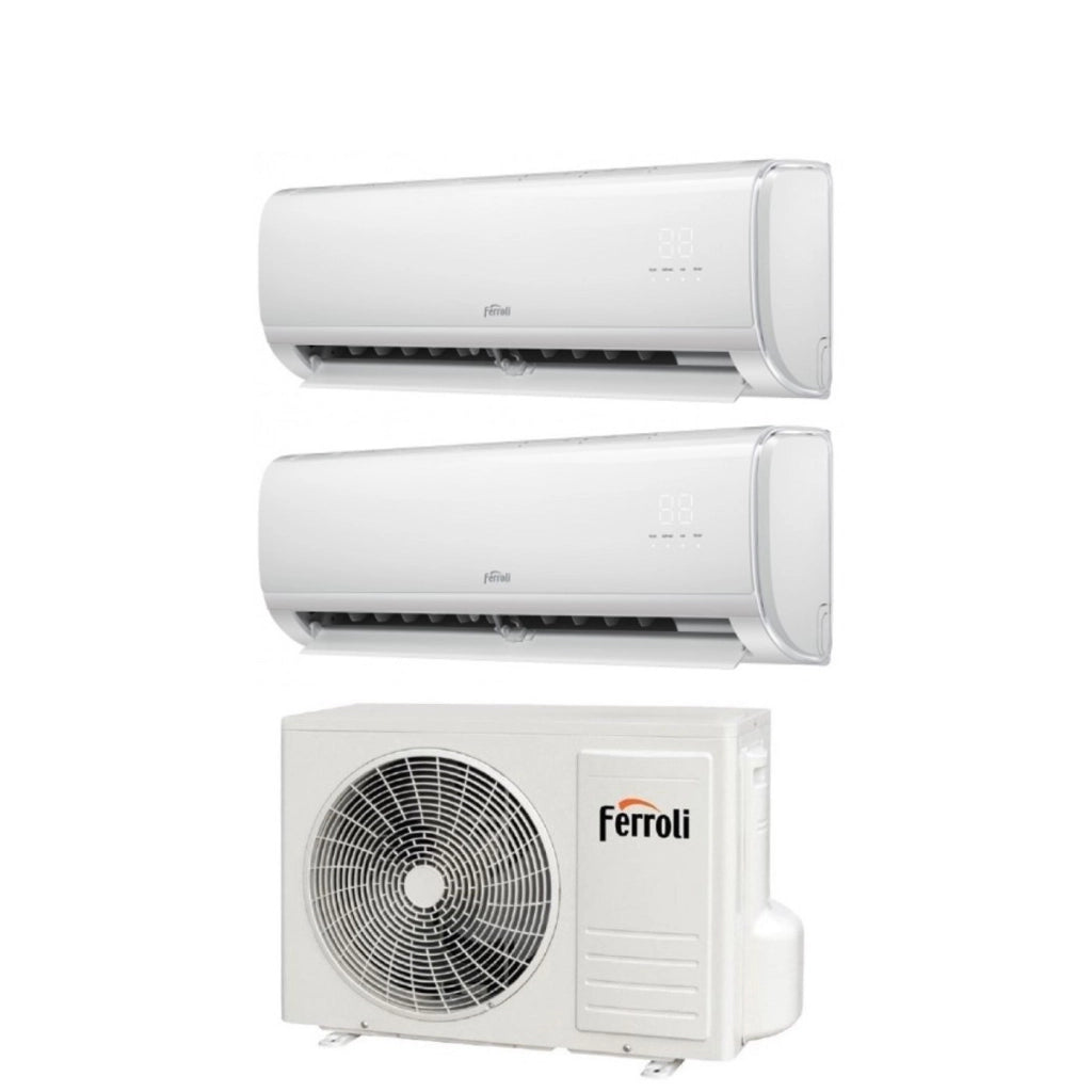 Condizionatore Dual Split Ferroli Giada M 9+12 con 21-3 Wi-Fi Integrato