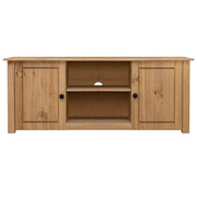 Moble TV-Credenza per TV 120x40x50 cm in Legno Massello di Pino Panama Range