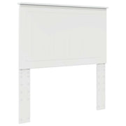 Testiera | Testata con Testiera | Testata Bianco Lucido 90 cm Legno multistrato