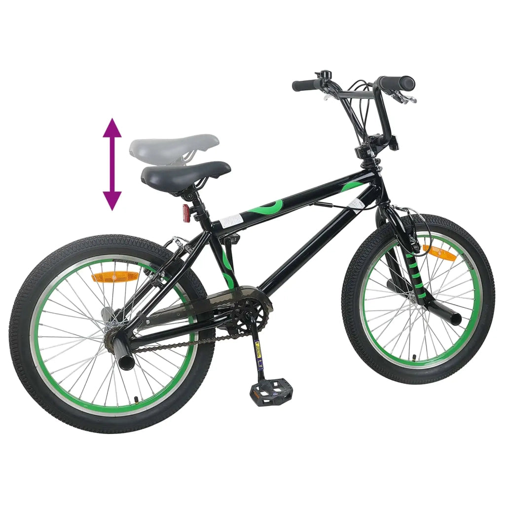 BMX 20 Pollici per oltre 9 anni Nero