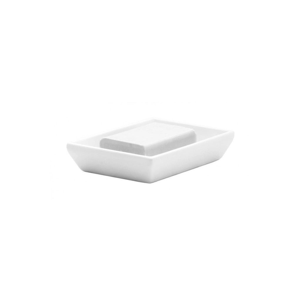 Porta sapone bianco Jamila