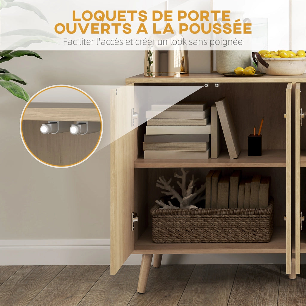 Credenza ¨C Minimal ¨C Quercia 120x35x77,5 cm