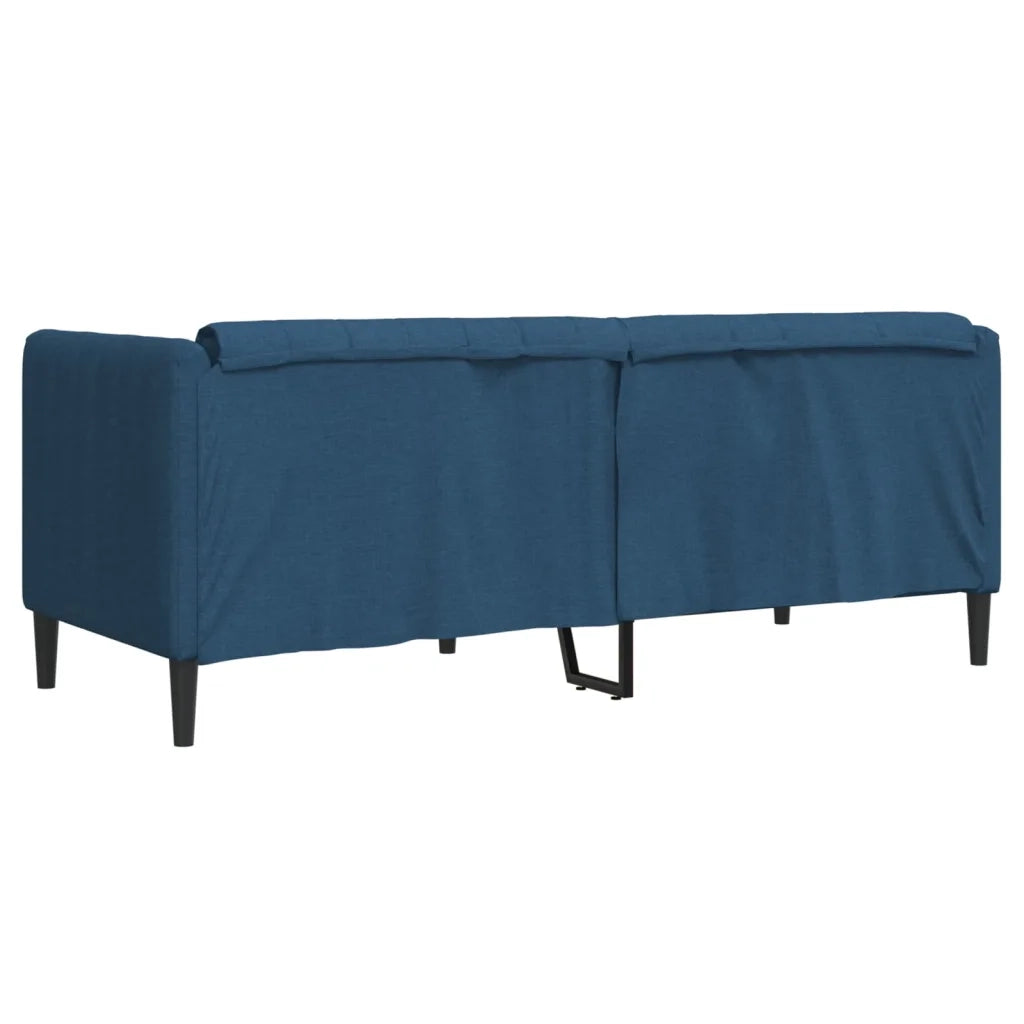 Divano a 2 Posti-Sofa 2 Posti Blu in Tessuto 325505