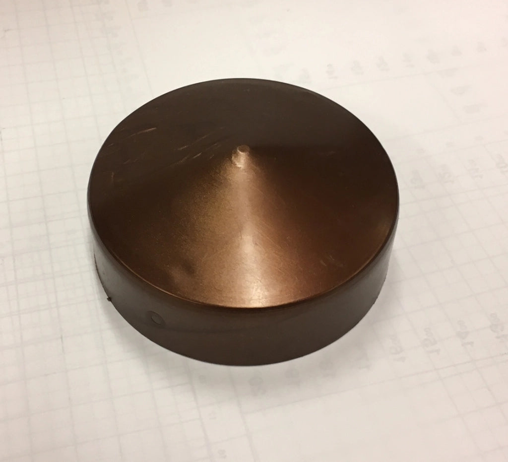 Coperchio in polipropilene diametro 10 cm 10PZ