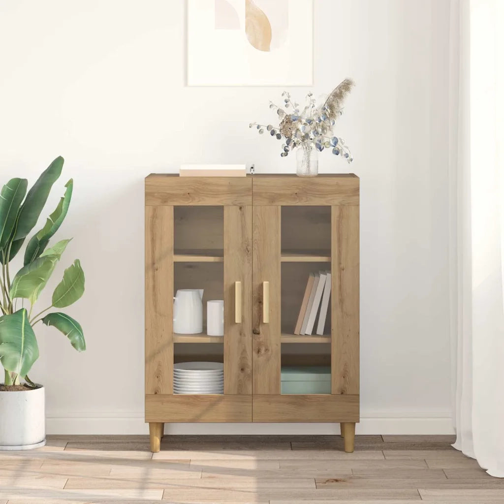 Credenza Rovere artigianale 69,5 x 34 x 90 cm Legno multistrato 880822