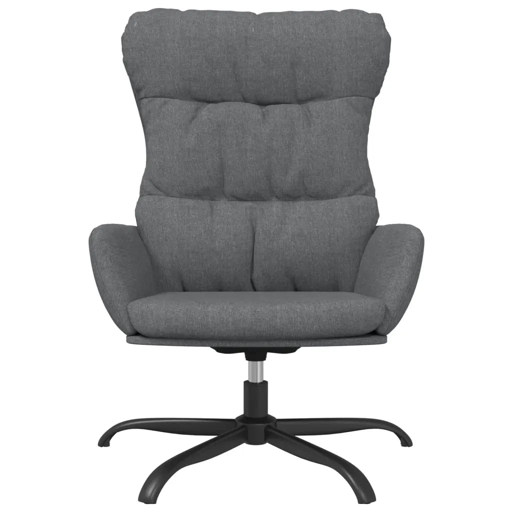 Poltrona Relax Grigio Chiaro in Tessuto 341176