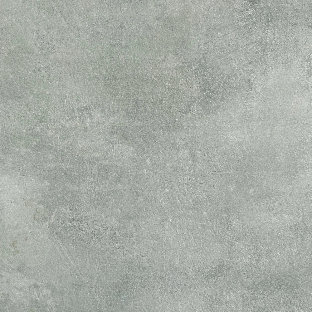 Tavolo Allungabile 160-264x90x74 cm Niket Cemento Gambe Bianche