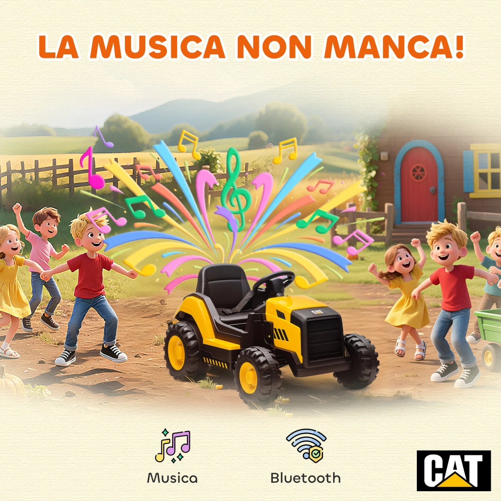 Macchina Elettrica per Bambini ¨C zephmum ¨C Giallo