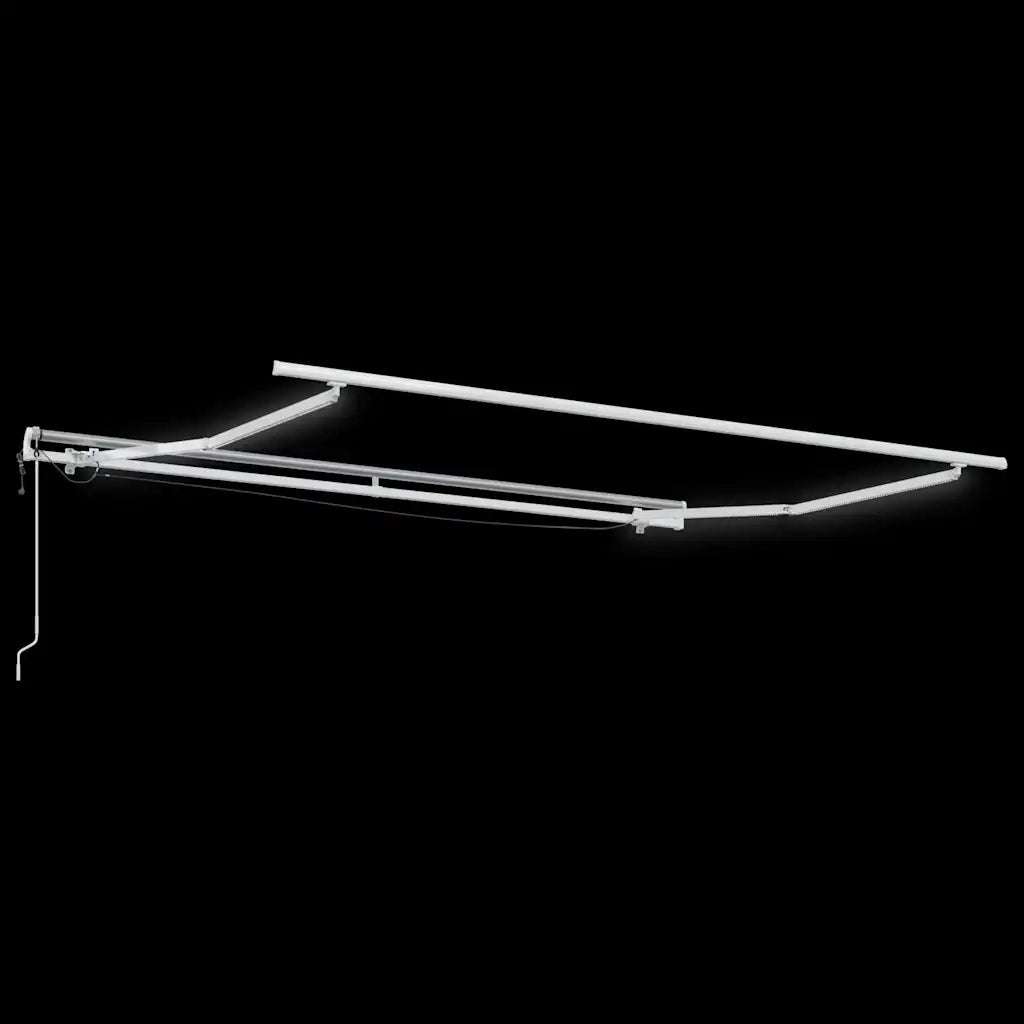 Tenda Retrattile Automatica LED Antracite e Bianco 300x250 cm 3215781