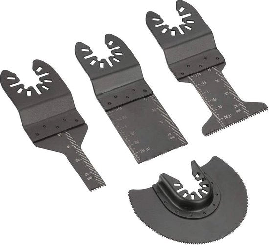 Set di lama oscillante in acciaio di carbonio per scheggiatura, affilatura e taglio - Set di lame zastrapatinate.