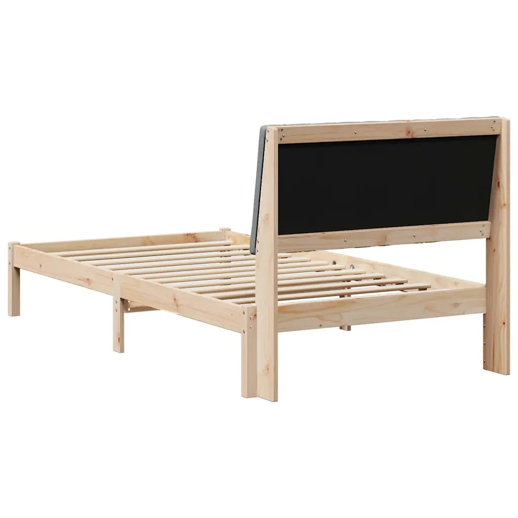Struttura del letto-Giroletto Marrone 100 x 200 cm Pino massello 186518