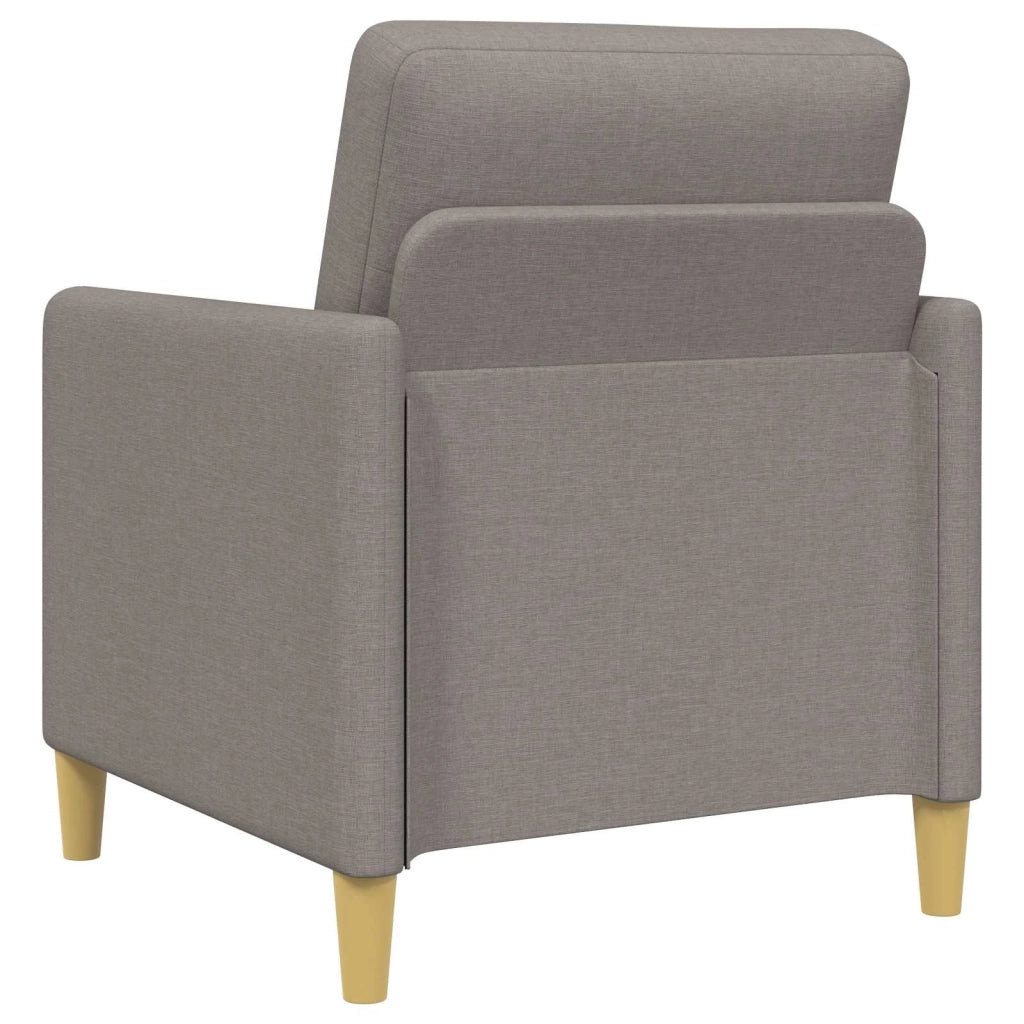 Set di Divani con Storage 2 pz Tortora Poliestere 3429210