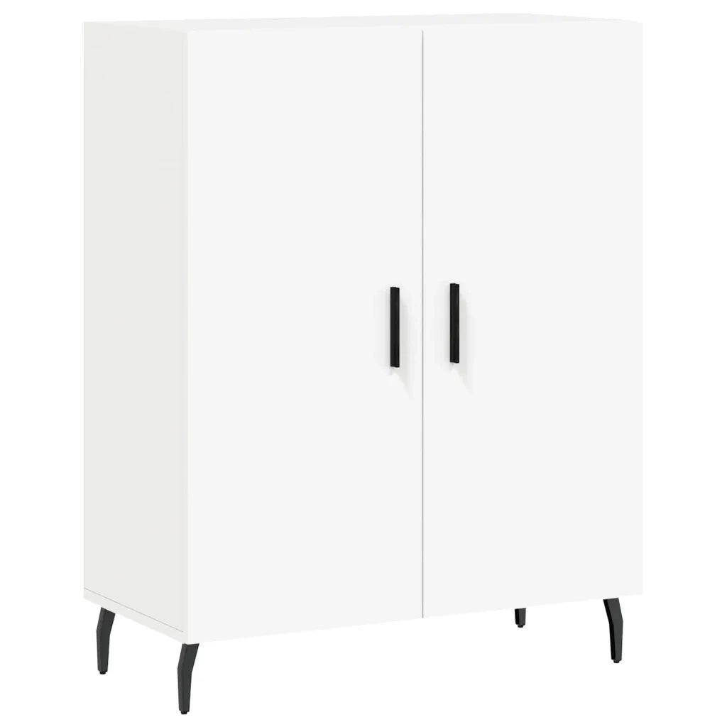Credenza | Madia | Buffet da pranzo | Armadio da pranzo Bianca 69,5x34x180 cm in Legno Multistrato