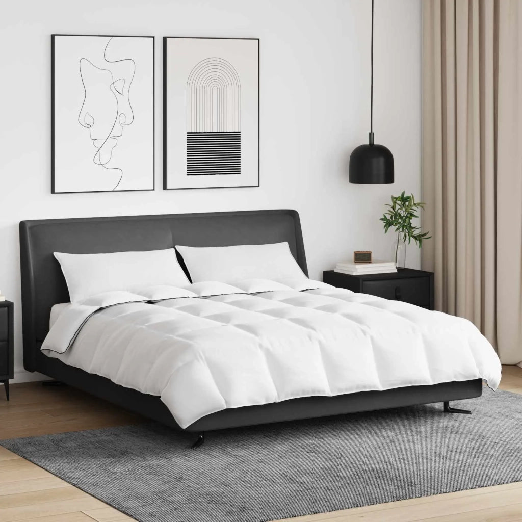 Duvet Invernale con cuscino 3 pcs Bianco Piuma d'anatra 3376928