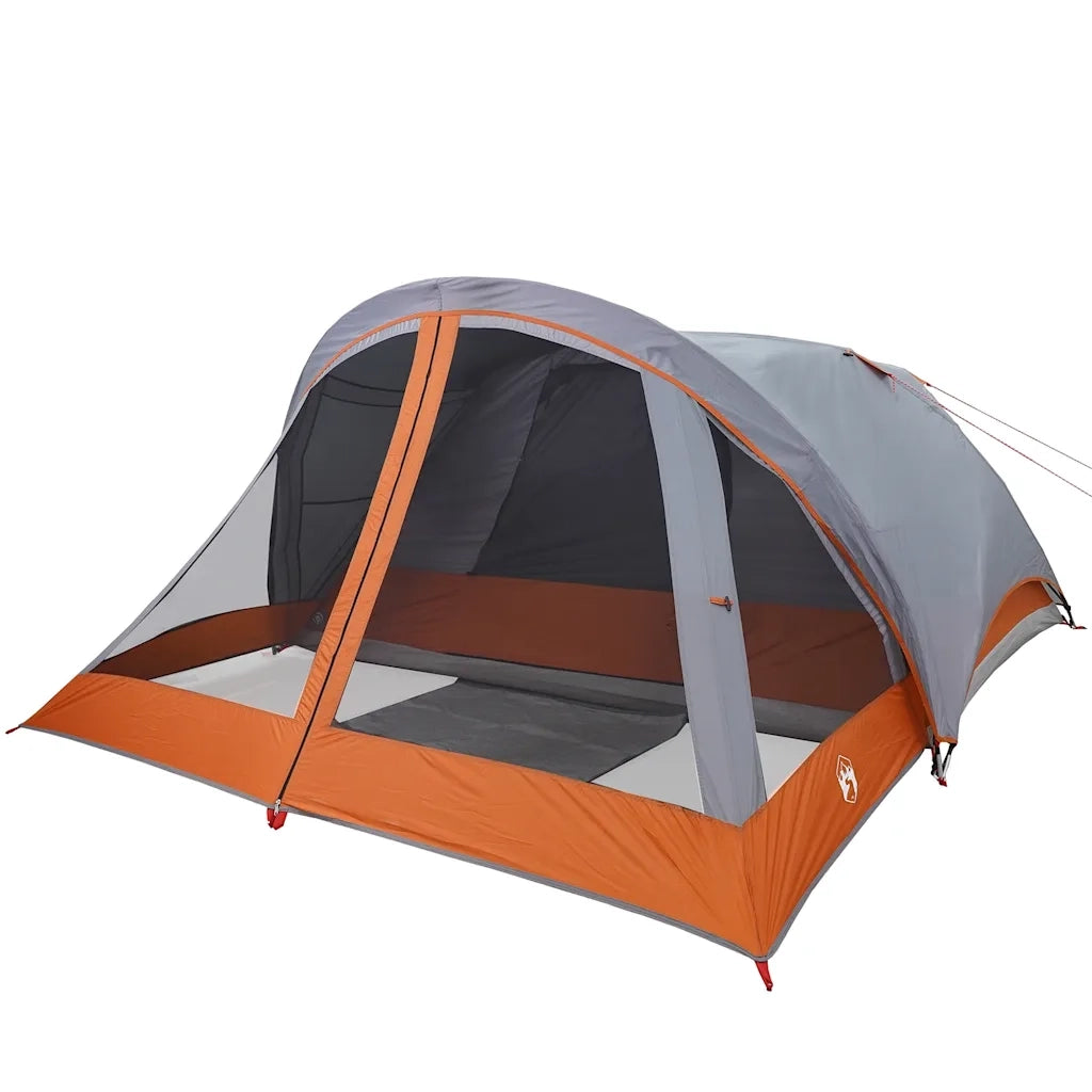 Tenda da Campeggio a Cabina 4 Persone-Tenda per Escursionismo Impermeabile 815633