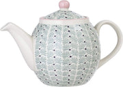 Teapot ceramico verde - capiente 1,2 litri -