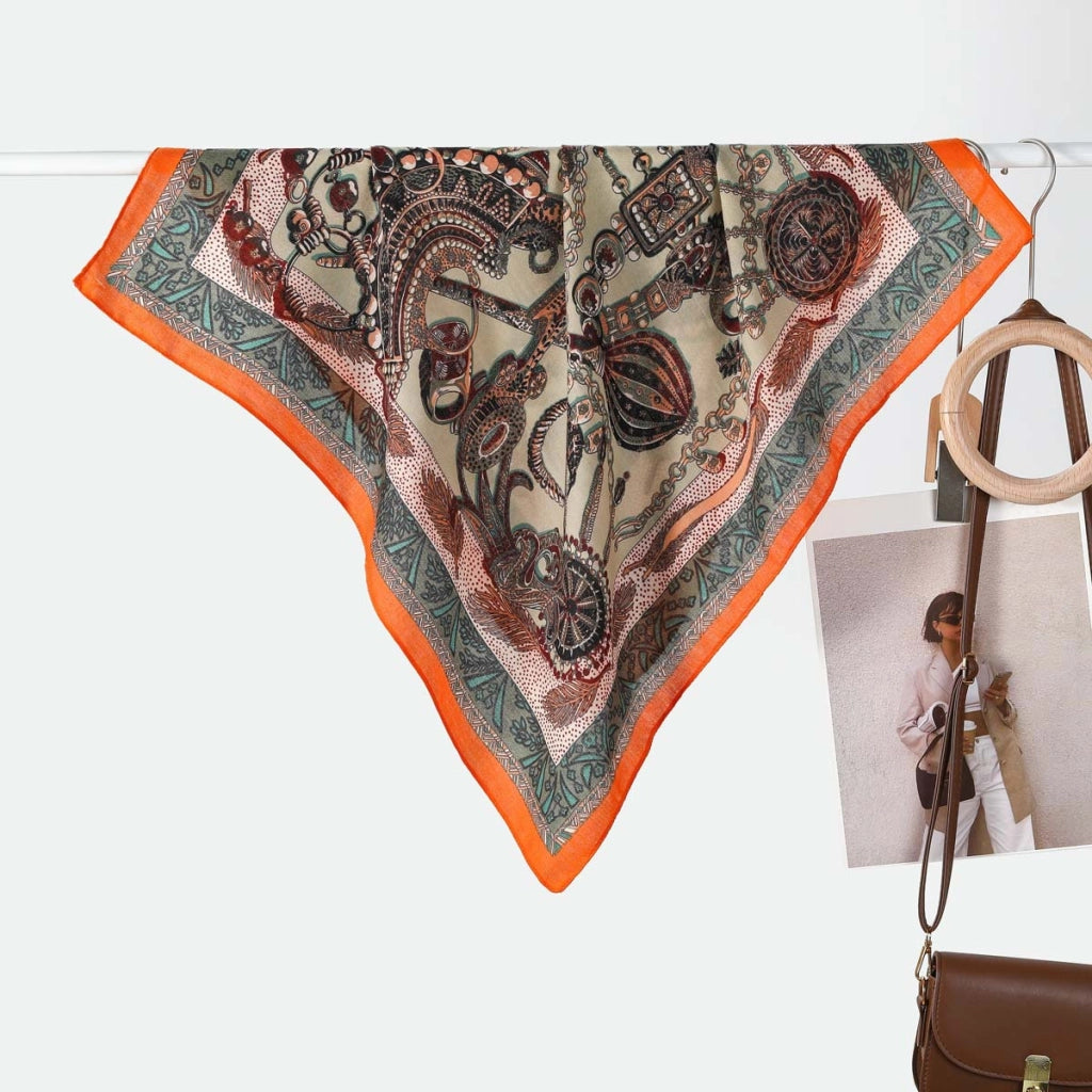 Sciarpa/foulard da donna versatile, semplice e calda