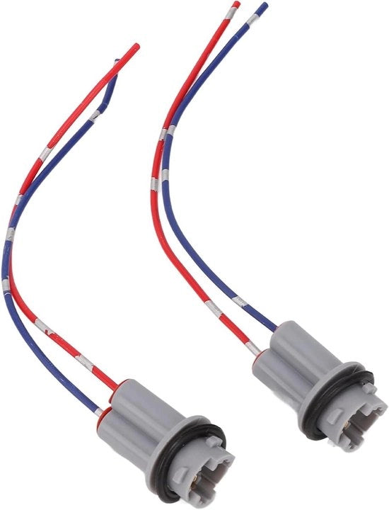 Installazione DIY Socket per Lampada - Eccellenza artigianale e prestazioni di isolamento per T15 Lampada compatibile con T10 W5W 168 194 Lampada LED per Auto e Camion.