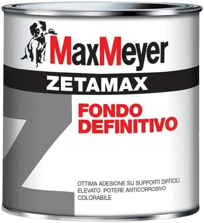 Fondo Antiruggine a Solvente per Supporti Difficili ZETAMAX, 0.5L