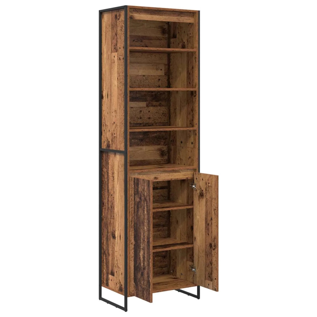 Armadi alti Legno vecchio 60 x 36 x 200 cm Legno multistrato 3403032
