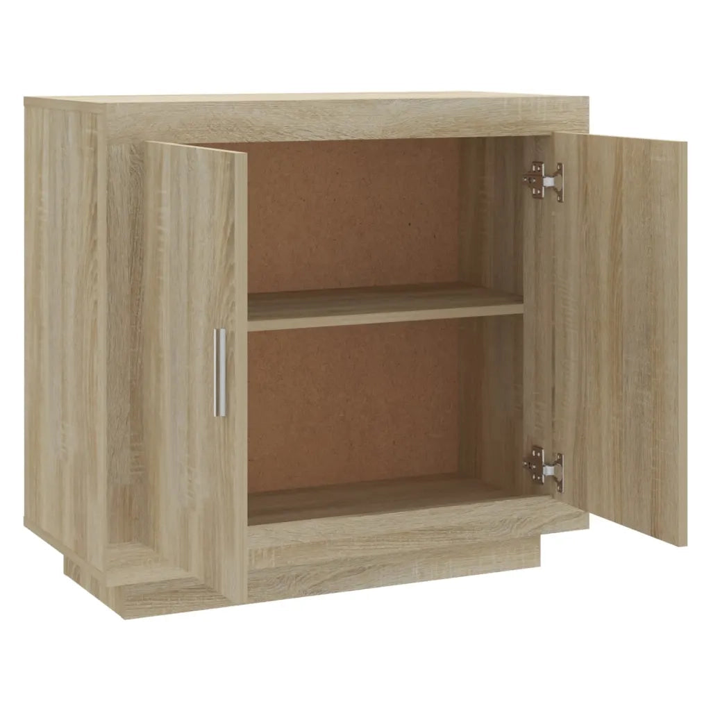 Credenza | Madia | Buffet da pranzo | Armadio da pranzo Rovere Sonoma 80x40x75 cm in Legno Compensato